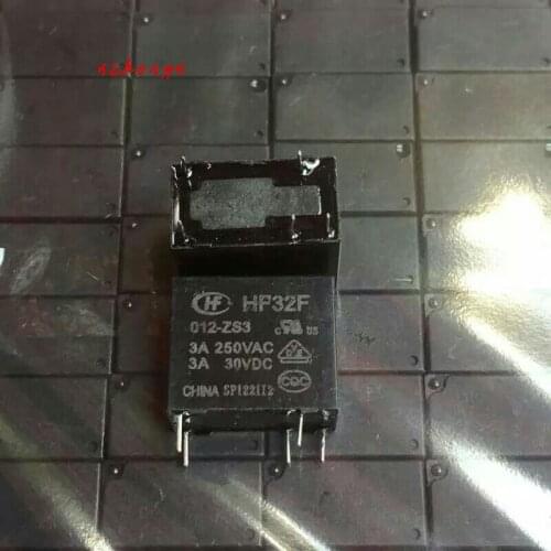 Relay HF32F-12V-ZS JZC-32F-012-ZS3 5 foot switch 5A