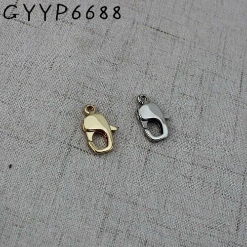 4-30 pieces Lobster clasp fitting strigger swivel clasp connector components hardware DIY accessories copper hook