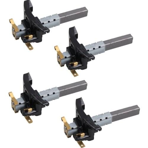 4Pcs Vacuum Cleaner Electric Motor Carbon Brushes Accessories Durable Household Cleaning Tool Part