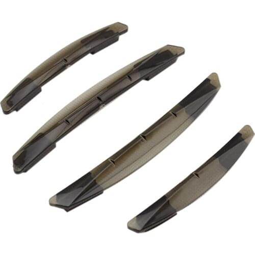 4pcs coffee Car Door Edge Guard Anti-Scratch Protector Moulding Strip Accessories