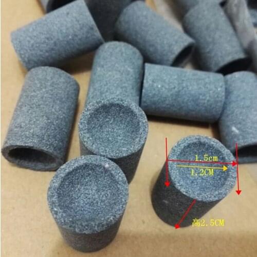 5PCS Round Professional Dart Sharpener Dart Accessories Sand Stone Brokers for Steel Tip Point Needle Darts Sharpening Stone