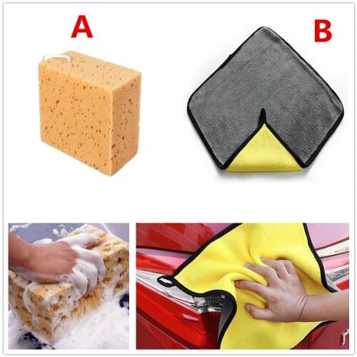 Car supplies towel furniture multi-function thick coral velvet absorbent cleaning supplies