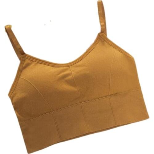 Beauty back wrapped chest wipe chest lingerie adjustable push up bra bottom sling vest wireless beauty back underwear woman