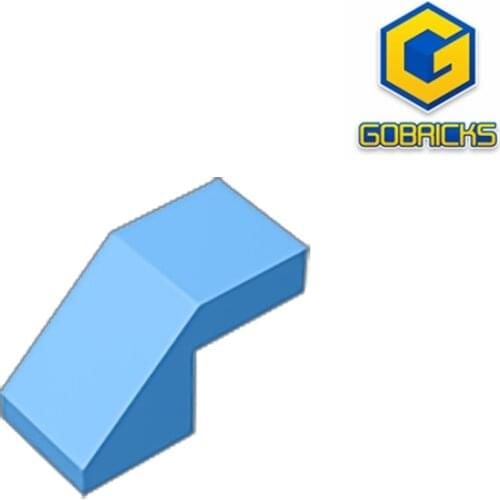 Gobricks GDS-1484 Slope 45 2 x 1 with Cutout without Stud compatible 28192 pieces of childrens toys
