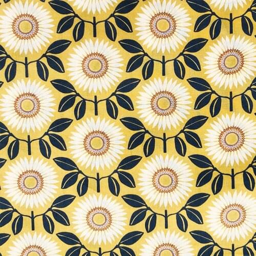 Chrysanthemum 80S Like Liberty Cotton Fabric For Kids Baby Sewing Cloth Dresses Skirt DIY Handmade Designer Patchwork Meter 2021