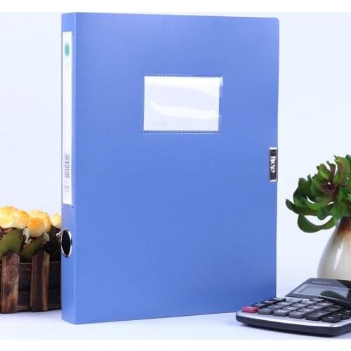 File box 5622 A4 2-inch document data box plastic width 3.5cm Stationery Office Supplies file folder paper organizer portfolio