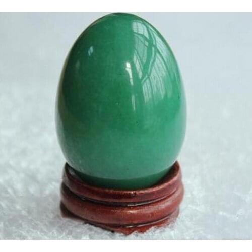 Natural jade play Green jade dongling, rough stone eggs hand furnishing articles