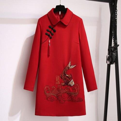 Olive Girl Warm Women's Dresses