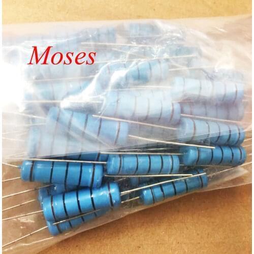 5w 18 20 22 24 27 30 33 36 39 43 47 51 56 62 68 75 82 91 100 120 150 180 200 220 Ohm Resistance Original New Metal Film Resistor
