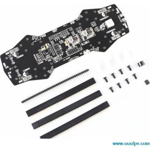 Power Distribution Board PCB PDB with 5V 12V BEC for Naze32 CC3D ZMR250 QAV250 H250 Quadcopter