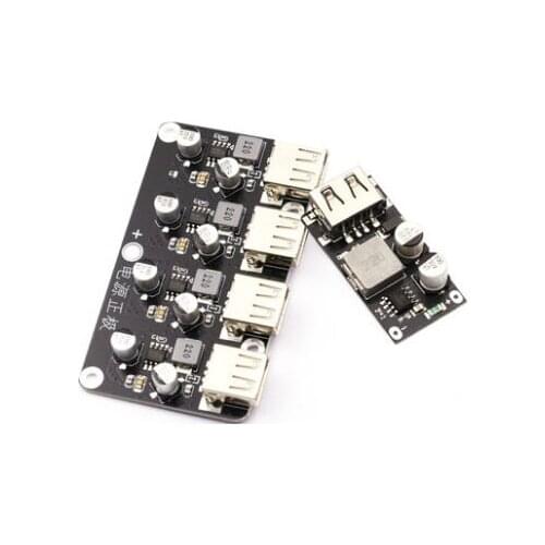 QC3.0 USB DC-DC Buck Converter Charging Step Down Module 6-32V 9V 12V 24V to Fast Quick Charger Circuit Board 3V 5V 12V