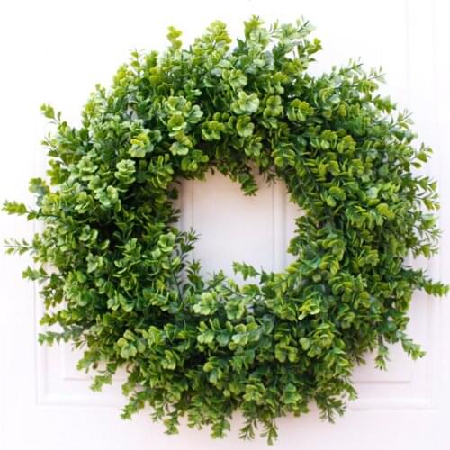 Lifelike Artificial Wreath Flowers Door Hanging Wall Window Wedding Party Christmas Decor