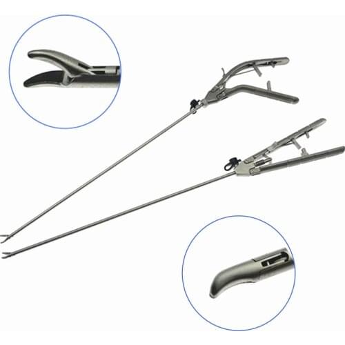 Titanium Needle holder forceps Laparoscopic surgical instruments Laparoscopic Training Instruments