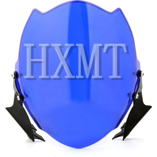 For Ducati Monster 696 796 1100 1100S 1100EVO 659 795 S EVO blue Motorcycle Fly Wind Screen Windshield WindScreen