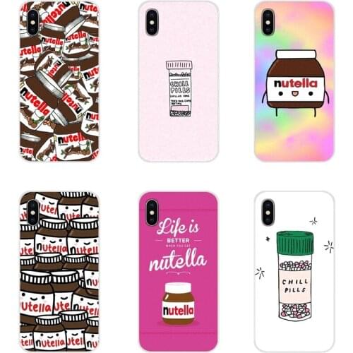 Funny Chills Pills Chocolate Nutella Fashion Cases For Xiaomi Redmi Note 6A MI8 Pro S2 A2 Lite Se MIx 1 Max 2 3 For Oneplus 3 6T