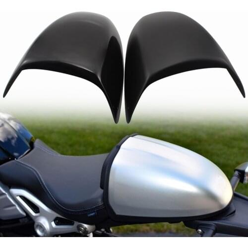 Motorcycle ABS Retro Cafe Racer Rear Seat Cowl Cover Tail Fairing For Custom Modified Application Motorbikes Gloss Matte Black