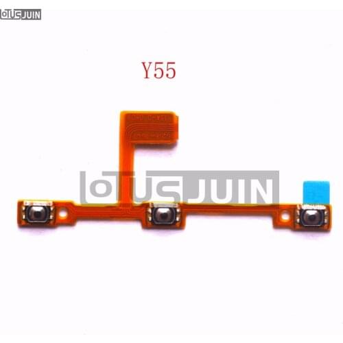 10PCS Power Button On Off Volume Up Down Button Key Flex Cable Replacement for VIVO Y55