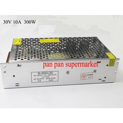 30V 10A 300W Switching Power Supply Driver for LED Strip Transformers AC110V 220