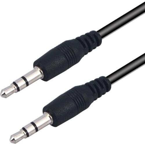 5 Pcs/lot 3.5mm Jack Audio Cable Male to Male Car Stereo Aux Audio Cable Extension Adapter for Speaker Earphone MP3 Mobile Phone