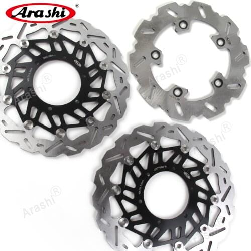 ARASHI 1 Set CNC Front Rear Brake Discs Brake Rotors For SUZUKI GSX R 1000 / ABS 2017 2018 2019 GSX-R1000 GSXR1000 GSX1000R