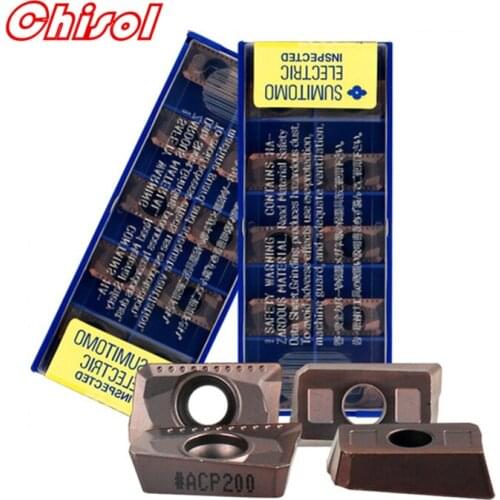 Free shipping cnc carbide milling inserts APMT1135PDER-G08 ACP200 / APMT1604PDER-G08 ACP200 milling blade cutter tips