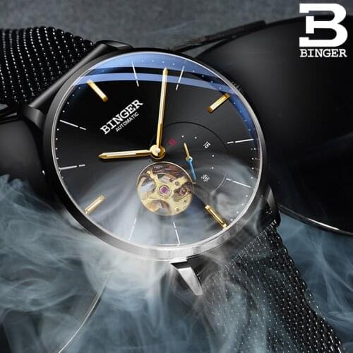 Часы в стиле ретро BINGER China At AliExpress