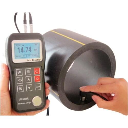 New Portable Digital Ultrasonic Steel Plate Thickness Gauge Width Measuring Instrument Ultrasonic Thickness Gauge Meter
