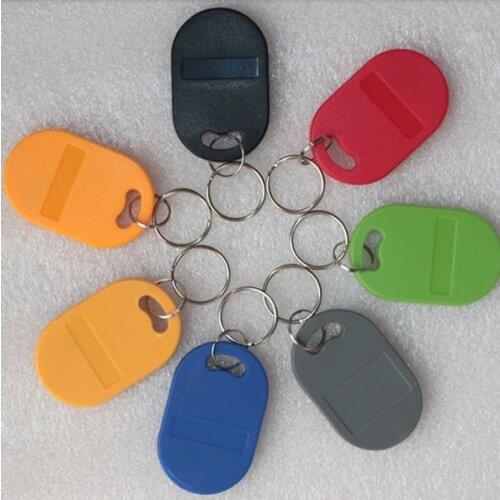 ID IC TK4100 F08 125KHz 13.56MHz dual frequency keyfobs