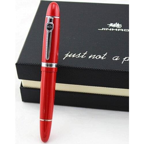 JINHAO 159 advanced fountain pen 18K GP Nib ink pen more colors can choose packing with black pen pouch hot selling