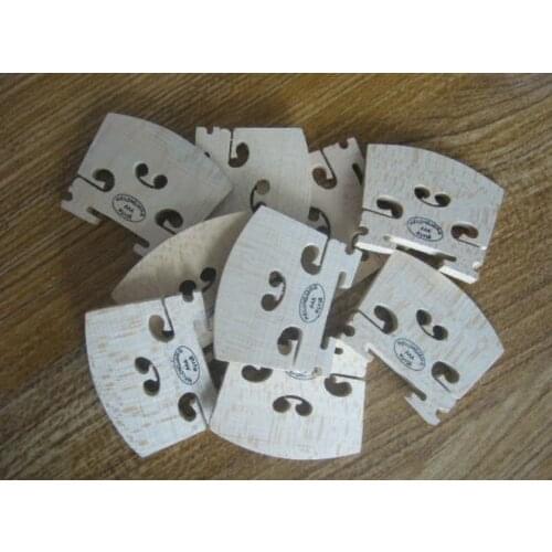 Quality violin bridge 4/4 size violin parts , 50 pieces selling together wholesale