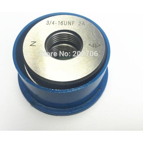 2A American Standard 3/4-16UNF 10UNC/12/28/32UN/14/18 thread ring gage TPI thread ring gauge T and Z Go/no go gauge 2pcs/set