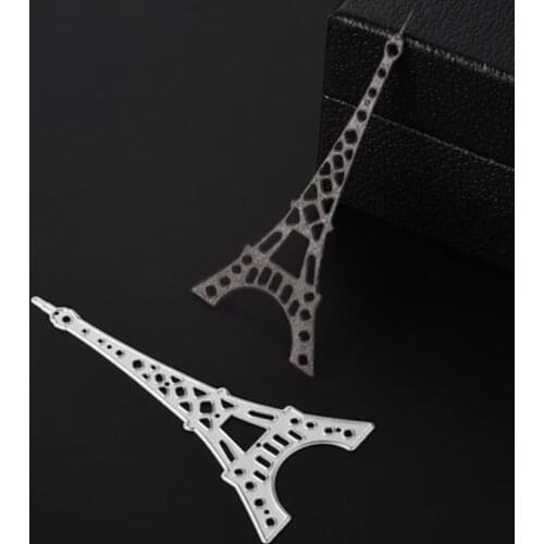 SCD109 Eiffel Tower Metal Cutting Dies For Scrapbooking Stencils DIY Album Paper Cards Decoration Embossing Folder Die Cutter