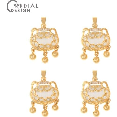 Cordial Design 30Pcs 16*18MM Jewelry Accessories/Crystal Pendant/Hand Made/DIY Charms For Necklace/Jewelry Findings & Components
