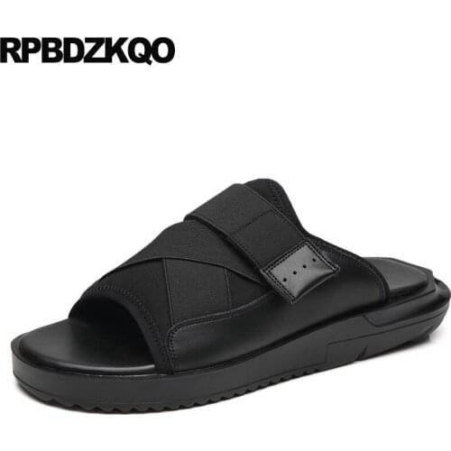 Designer slippers fashion sneakers mesh soft sport black casual slides mens sandals 2019 summer outdoor shoes slip on beach flat
