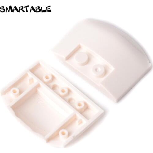 Smartable Wedge 3x4x0.6 with Recess Building Block Parts Toys For Kid Creative Compatible Major Brands 93604 10pcs/lot