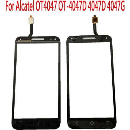 Replacement 5.0" For Alcatel One Touch U5 3G OT4047 OT-4047D 4047D/G 4047 Touch Screen Digitizer Sensor Outer Glass Lens Panel