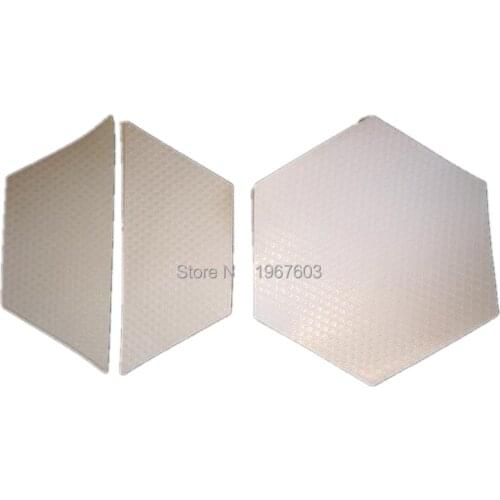 Honeycomb Hexagon Surfboard Pad Deck Waxless Traction Surfpad Cilicone Rubber Grip Pad surf accessory Free shipping