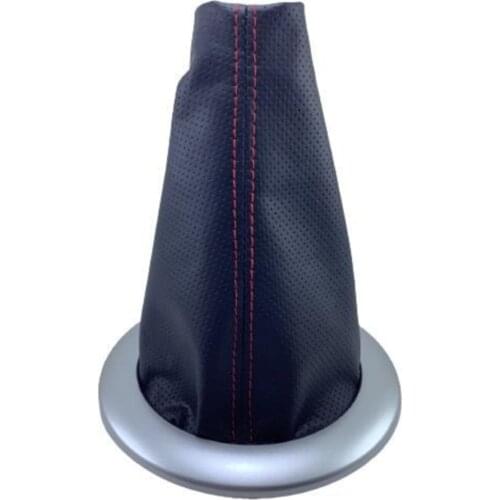 Vts Bellows Bellows Perforated Leather Red Stitching For Renault Megane 2 Gear