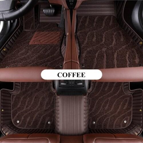 High quality! Custom special car floor mats for Nissan Murano Z52 2020 waterproof double layers car carpets for Murano 2019-2015