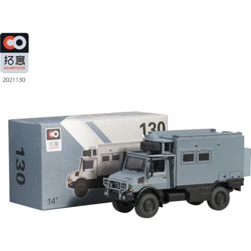 Xcartoys 1:64 Benz Unimog Motorhome NO.130 Simulation Model Car