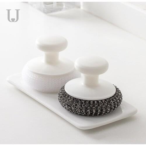 Xiaomi Youpin Household Dishwashing Washing Pot Brush Sink Cooktop Cleaning Brush Steel Ball Cleaning Ball