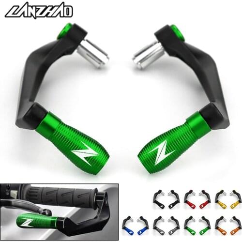 Z Motorcycle Lever Guards Crash Falling Protector M8 CNC Aluminum Accesory for Kawasaki Z250 Z400 Z650 Z750 Z800 Z900 Z1000