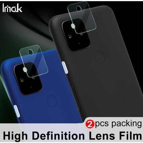 IMAK Camera Lens Film for Google Pixel 5 Pixel5 Rear Camera Len Tempered Glass Protector