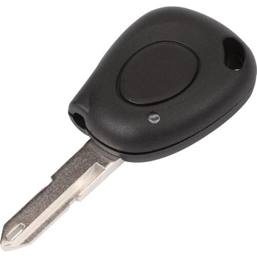 Bilchave 1 Buttons Remote Car Key Shell Cover Case Fob For RENAULT Megane Clio Scenic Mk1 1999 With lamp hole