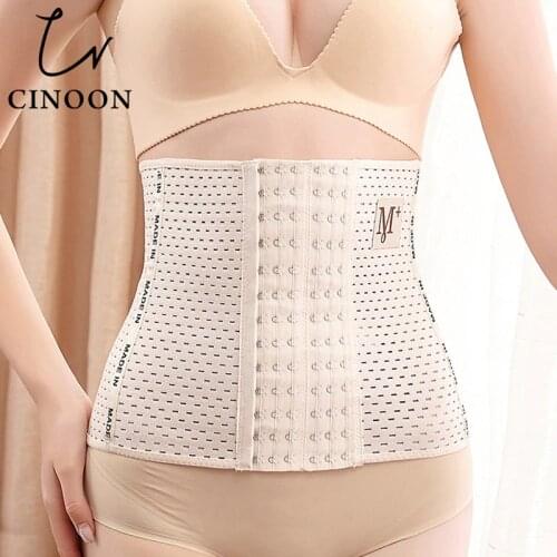 TERMEZY Women Waist Trainer Body Shapers Slimming Belt Modeling Strap Steel Boned Postpartum Band Sexy Bustiers Corsage Corsets