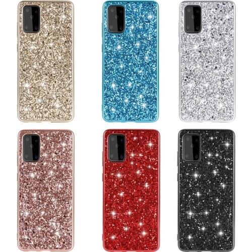 For Samsung Galaxy S20 FE 5G S20 Lite Case Hard PC Shining Glitter Slim Protective Back Cover case for Samsung S20 Fan Edition