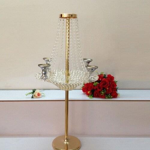 Hot 90cm Tall Wedding Candelabras Flower Stand Table Centerpiece 10 pcs