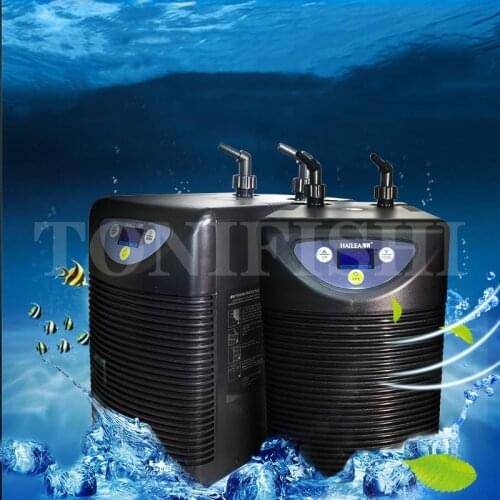 HC-100A HC-300A HC-500A fresh sea water chiller fish tank silent aquarium cooling chiller 500L eco water chiller