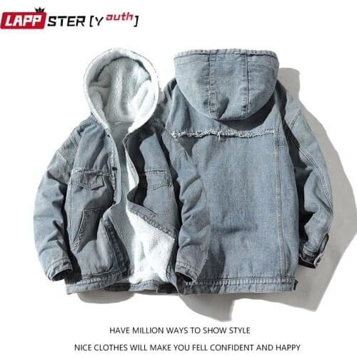 Мужские джинсовые парки LAPPSTER China At AliExpress