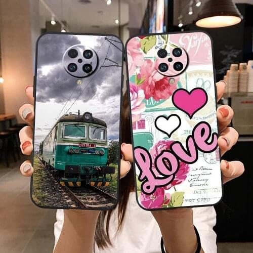 Anime Cute Phone Case For Xiaomi Redmi K30 Ultra For men New Arrival Soft Fashion Glitter For Girls